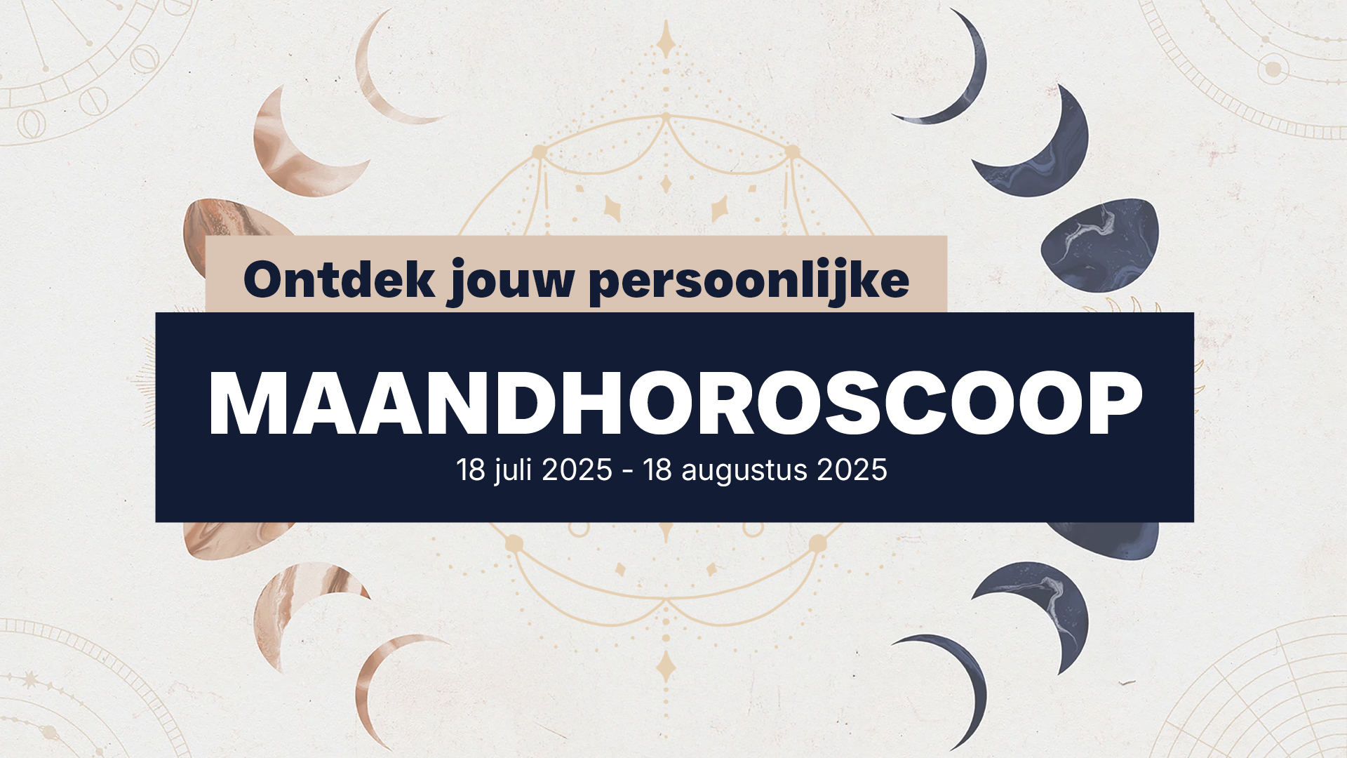 Maandhoroscoop 18/07/25