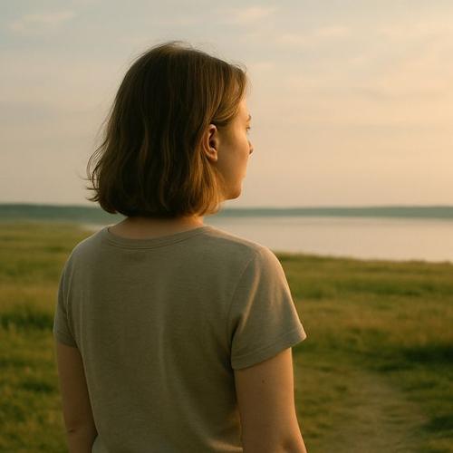 Lichte, rustige foto die verbinding en openheid oproept