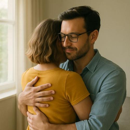 Twee paden die samenkomen in licht: symbool voor herstel